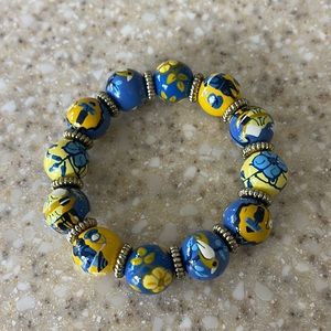 Angela Moore original design bracelet from Newport RI shop. Wms size.